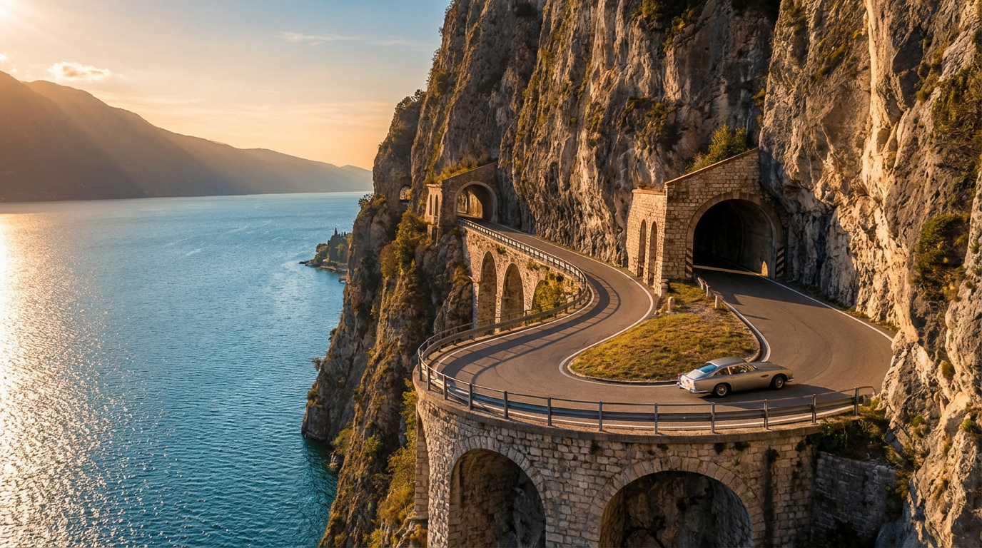 Die achte Weltwunder-Strasse: Ist die Strada della Forra am Gardasee die schönste Strasse Italiens?